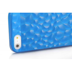 Coque CUBE bleue pour iPhone 5