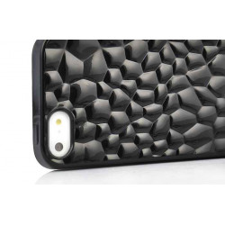 Coque CUBE noire pour iPhone 5