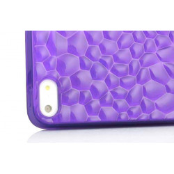 Coque CUBE mauve pour iPhone 5