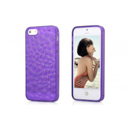 Coque CUBE mauve pour iPhone 5