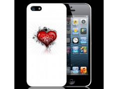 Coque COEUR pour iPhone 5