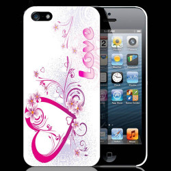 Coque I LOVE YOU 2 pour iPhone 5
