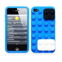 Coque LEGO bleue pour iPhone 5