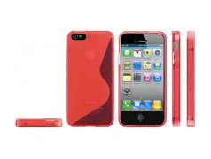 Coque S-LINE 2 rouge pour iPhone 5