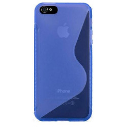 Coque S-LINE 2 bleue pour iPhone 5