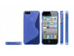 Coque S-LINE 2 bleue pour iPhone 5