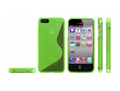 Coque S-LINE 2 vert pour iPhone 5