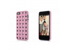 Coque TRESSE rose pour iPhone 5
