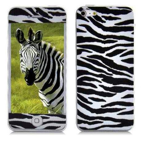 Stickers ZEBRE pour iPhone 5