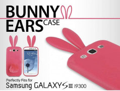 Coque RABBIT noire pour SAMSUNG GALAXY S3