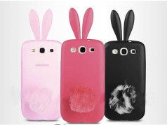 Coque RABBIT noire pour SAMSUNG GALAXY S3