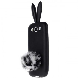 Coque RABBIT noire pour SAMSUNG GALAXY S3