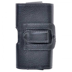 Etui cuir CEINTURE noir pour iPhone 5