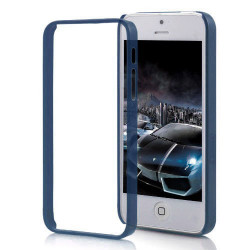 BUMPER CRYSTAL bleu pour iPhone 5