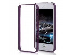 BUMPER CRYSTAL mauve pour iPhone 5