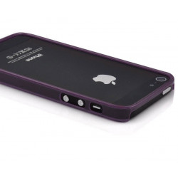 BUMPER CRYSTAL mauve pour iPhone 5