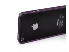 BUMPER CRYSTAL mauve pour iPhone 5