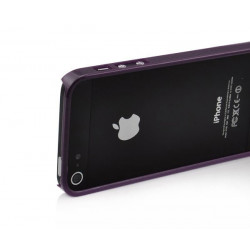 BUMPER CRYSTAL mauve pour iPhone 5