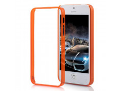 BUMPER CRYSTAL orange pour iPhone 5