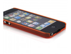 BUMPER CRYSTAL orange pour iPhone 5