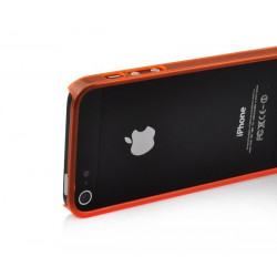 BUMPER CRYSTAL orange pour iPhone 5