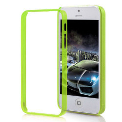 BUMPER CRYSTAL vert pour iPhone 5