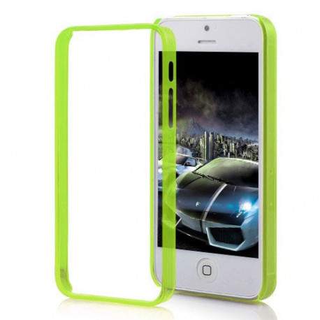 BUMPER CRYSTAL vert pour iPhone 5