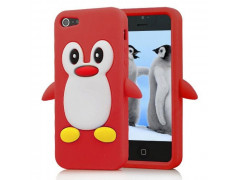 Coque PINGOUIN rouge pour iPhone 5