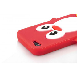 Coque PINGOUIN rouge pour iPhone 5