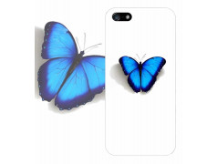 Coque PAPILLON BLEU pour iPhone 5