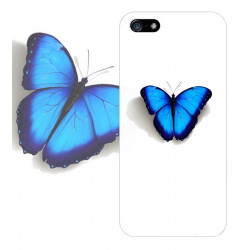 Coque PAPILLON BLEU pour iPhone 5