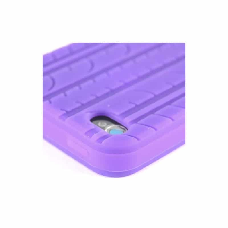 Coque PNEU de couleur violette pour Iphone 4