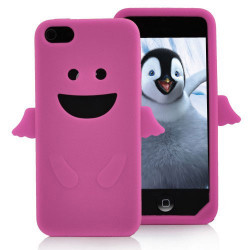 Coque ANGEL rose pour iPhone 5
