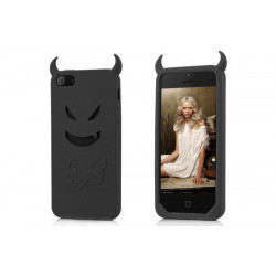 Coque DEVIL noire pour iPhone 5