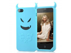 Coque DEVIL bleue pour iPhone 5