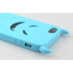 Coque DEVIL bleue pour iPhone 5