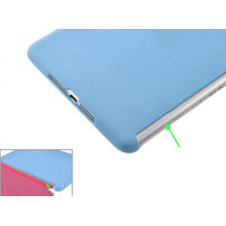 coque compatible SMART COVER bleue pour IPAD Mini