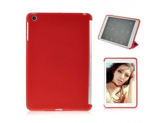 coque compatible SMART COVER rouge pour IPAD Mini