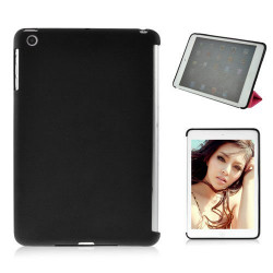 coque compatible SMART COVER noire pour IPAD Mini