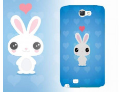 Coque LOVE RABBIT pour Samsung Galaxy NOTE 1