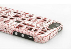 Coque BRIQUES 3D rose pour iPhone 5