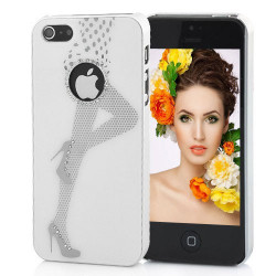 Coque GORGEOUS blanche pour iPhone 5