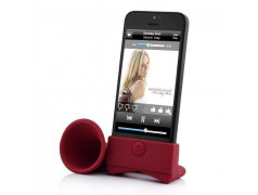 Support amplificateur rouge pour Iphone 4 et 5