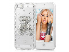 Coque STRASS ourson pour iPhone 5