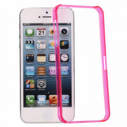 BUMPER CRYSTAL rose pour iPhone 5