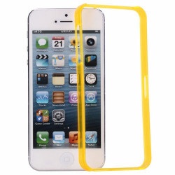 BUMPER CRYSTAL jaune pour iPhone 5