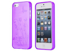 Coque FLY mauve pour iPhone 5