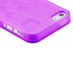 Coque FLY mauve pour iPhone 5