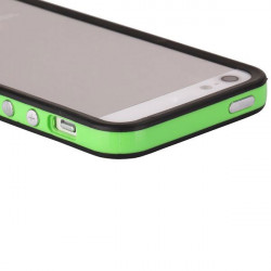 BUMPER LUXE vert et noir pour iPhone 5