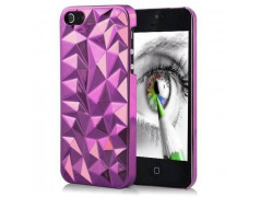 Coque DIAMOND 3D rose pour iPhone 5